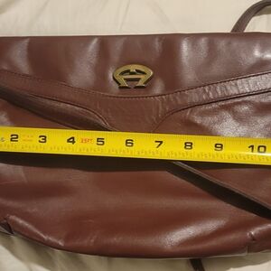 Vintage Ettiene Aigler Brown Leather Bag